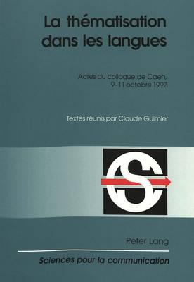 La Thématisation Dans Les Langues