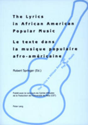 The Lyrics in African American Popular Music