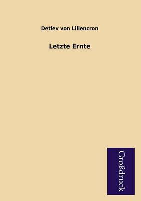 Letzte Ernte