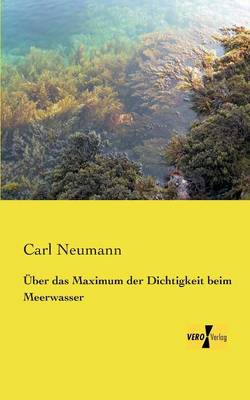 Über das Maximum der Dichtigkeit beim Meerwasser