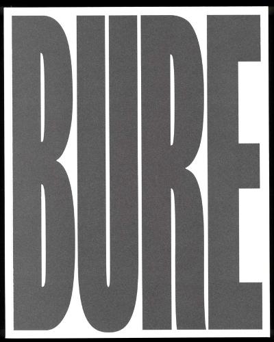 Jürgen Nefzger. Bure (ou la vie dans les bois)