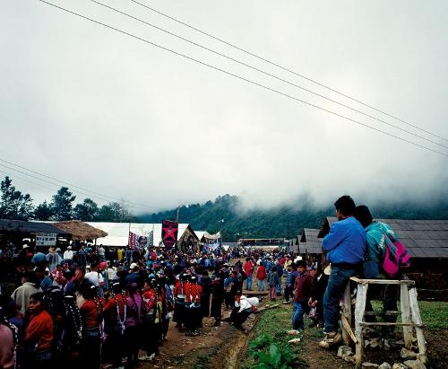 Bruno Serralongue. Encuentro, Chiapas 1996