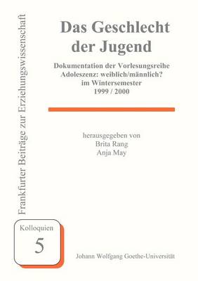 Das Geschlecht der Jugend