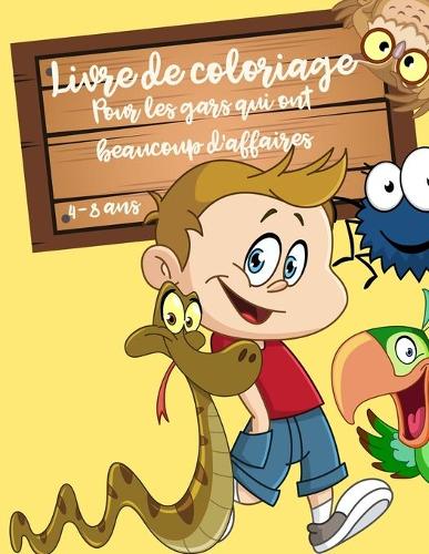 Grand livre de coloriage pour les enfants de 4 a 8 ans