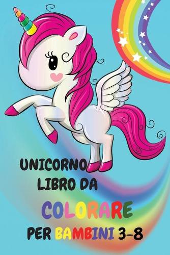 Libro da colorare unicorno per bambini