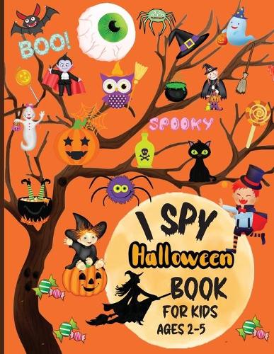 I Spy Halloween Book for Kids Ages 2-5