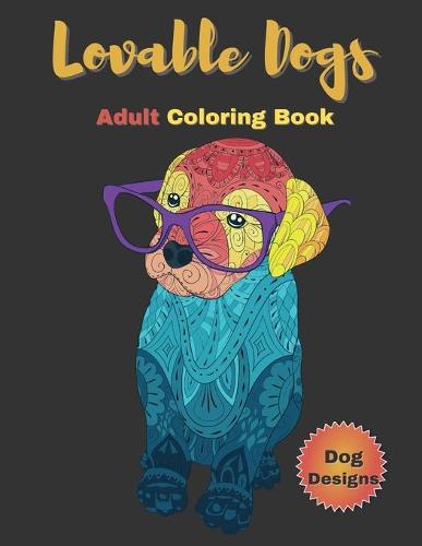 Lovable Dogs Coloring Book