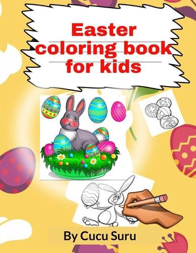 Easter coloring book for kids