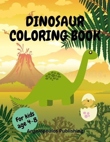 Dinosaur coloring book
