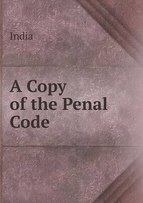 A Copy of the Penal Code