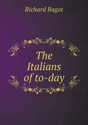 The Italians of to-day