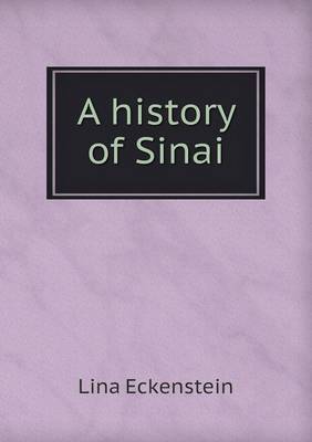 A history of Sinai