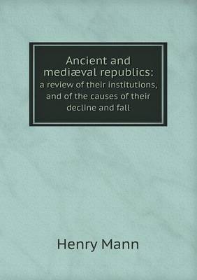 Ancient and mediaeval republics