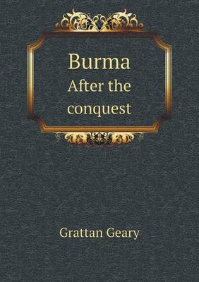Burma After the conquest