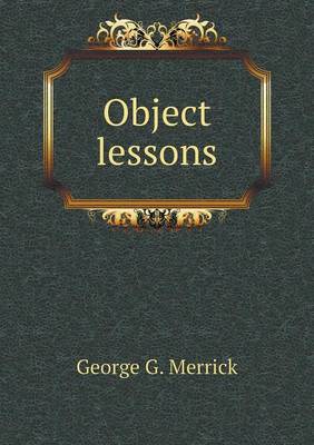Object lessons
