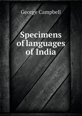 Specimens of languages of India