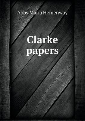 Clarke papers