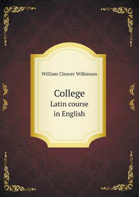 College Latin course in English