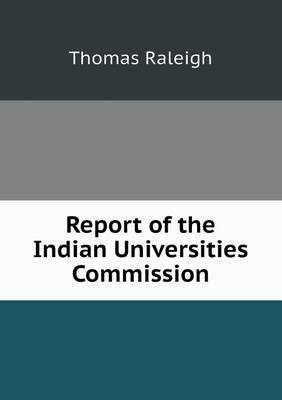 Report of the Indian Universities Commission