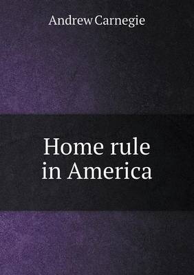 Home Rule in America