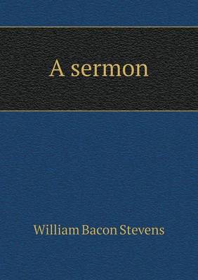 A sermon