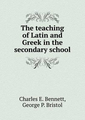 The teaching of Latin and Greek in the secondary school