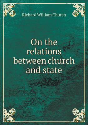 On the relations between church and state