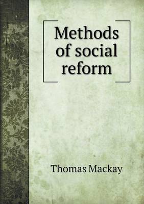 Methods of social reform