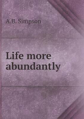 Life more abundantly