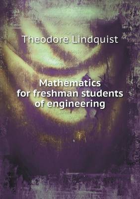 Mathematics for freshman students of engineering