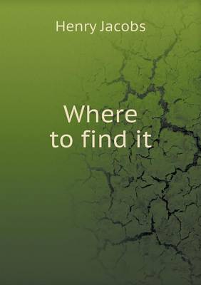 Where to find it