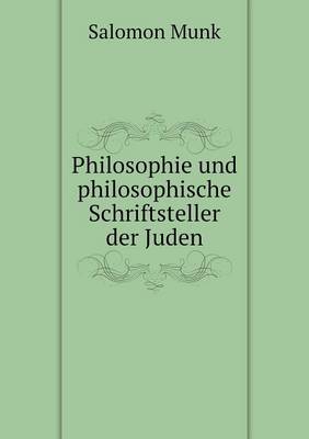 Philosophie und philosophische Schriftsteller der Juden