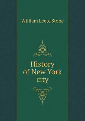 History of New York city