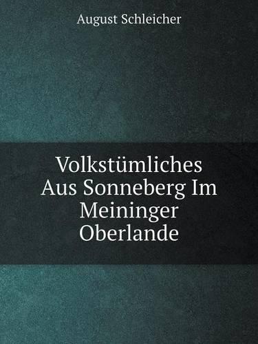 Volkstumliches Aus Sonneberg Im Meininger Oberlande