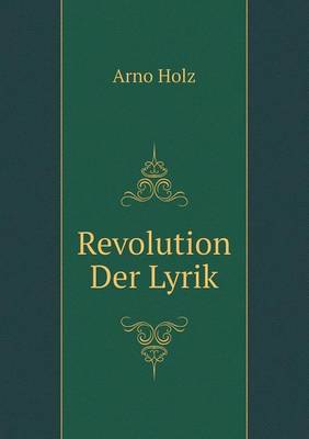 Revolution Der Lyrik