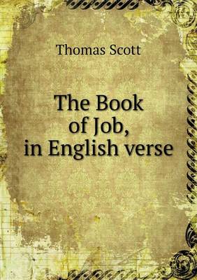 The Book of Job, in English verse