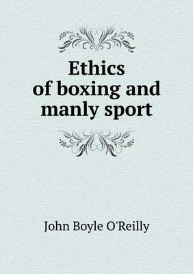 Ethics of boxing and manly sport
