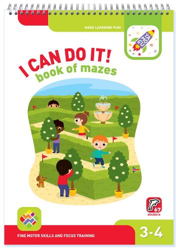 I Can Do It! Book of Mazes 3-4