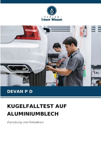 Kugelfalltest Auf Aluminiumblech