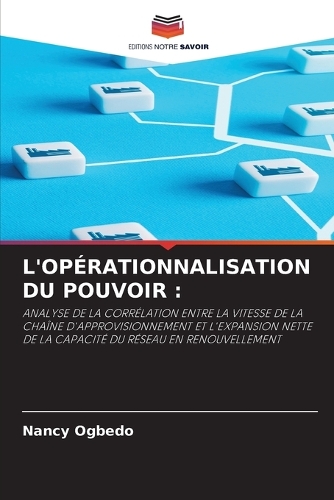 L'Opérationnalisation Du Pouvoir