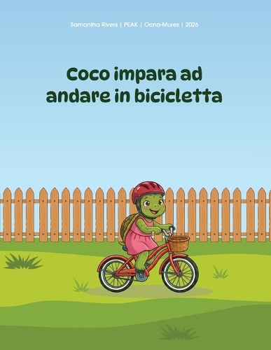 Coco impara ad andare in bicicletta