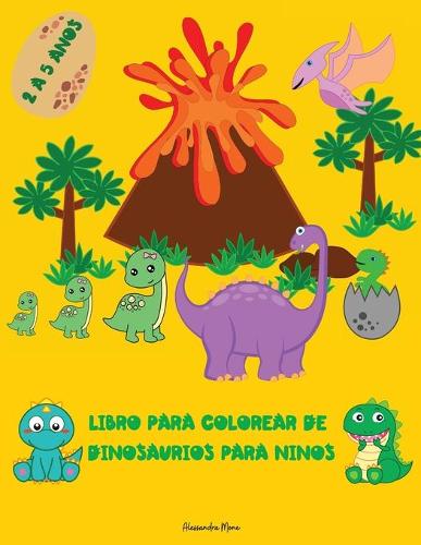 Libro para colorear de dinosaurios para ninos