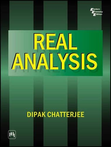 Real Analysis