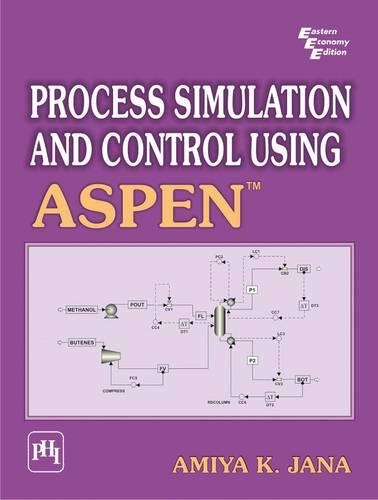 Process Simulation and Control Using Aspen