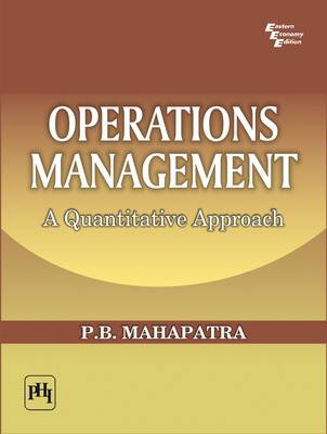 Operations Management - A Quantitative Approach