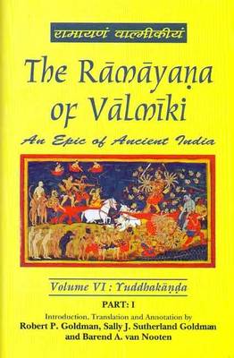 The Ramayana of Valmiki: v. VI