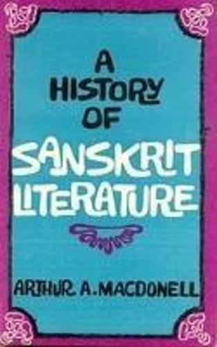 A History of Sanskrit Literature