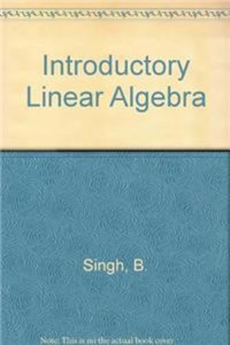 Introductory Linear Algebra