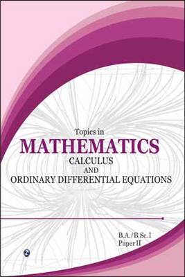 Topics in Mathematics 1: Calculus and Ordinary Differentiation Paper 2