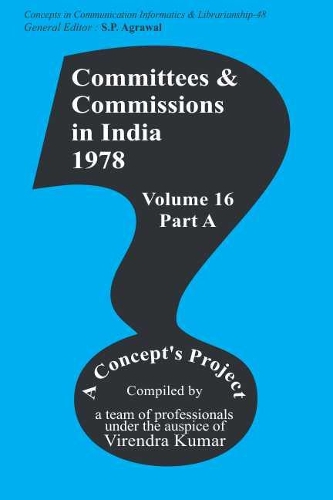 Committees and Commissions in India 16a -  1978